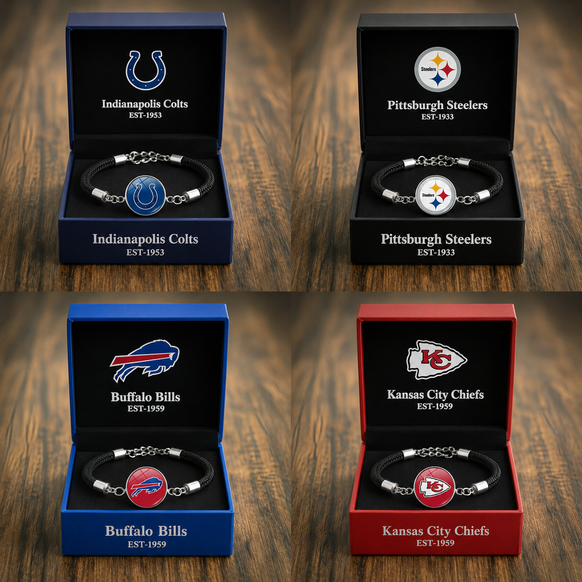 🏈 NFL Teams — Handmade Lucky Energy Necklaces 📿🍀 For Your Team