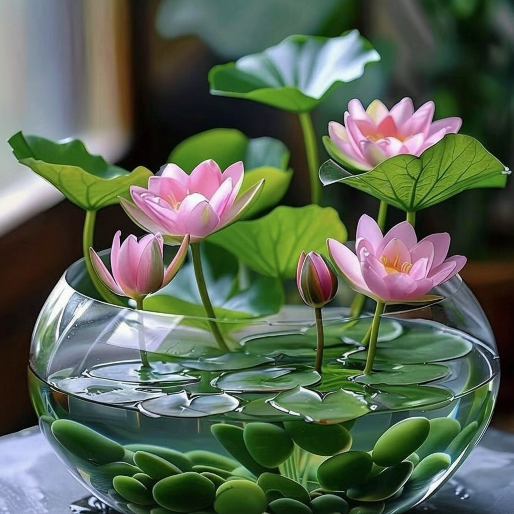 40 Pieces Mixed Lotus Seeds For Bowl Planting