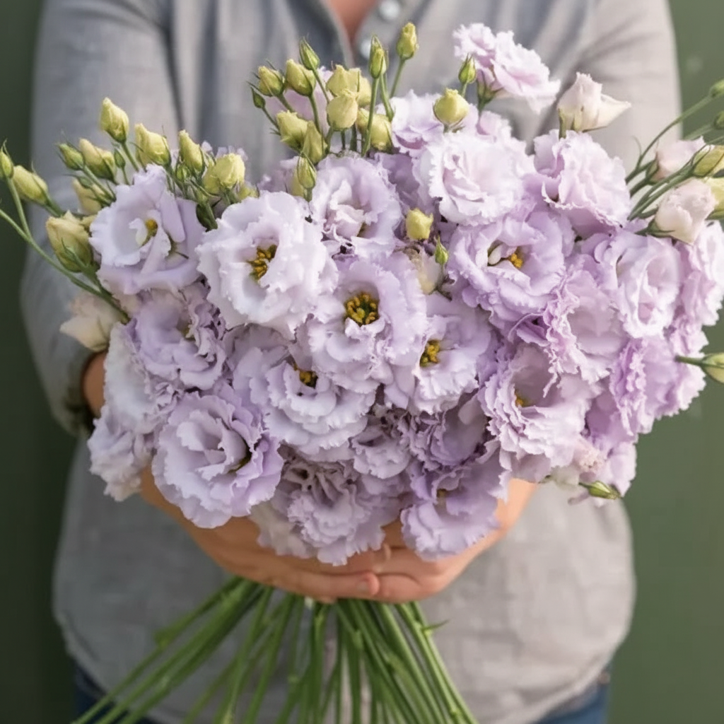 Lisianthus Flower Seeds For Garden Blooming Plants