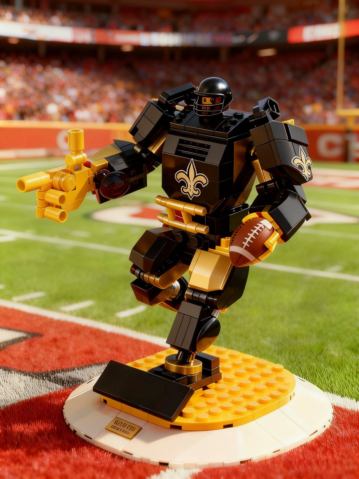 NFL Building Block Mecha Series—Creative building blocks, a great gift for fans.
