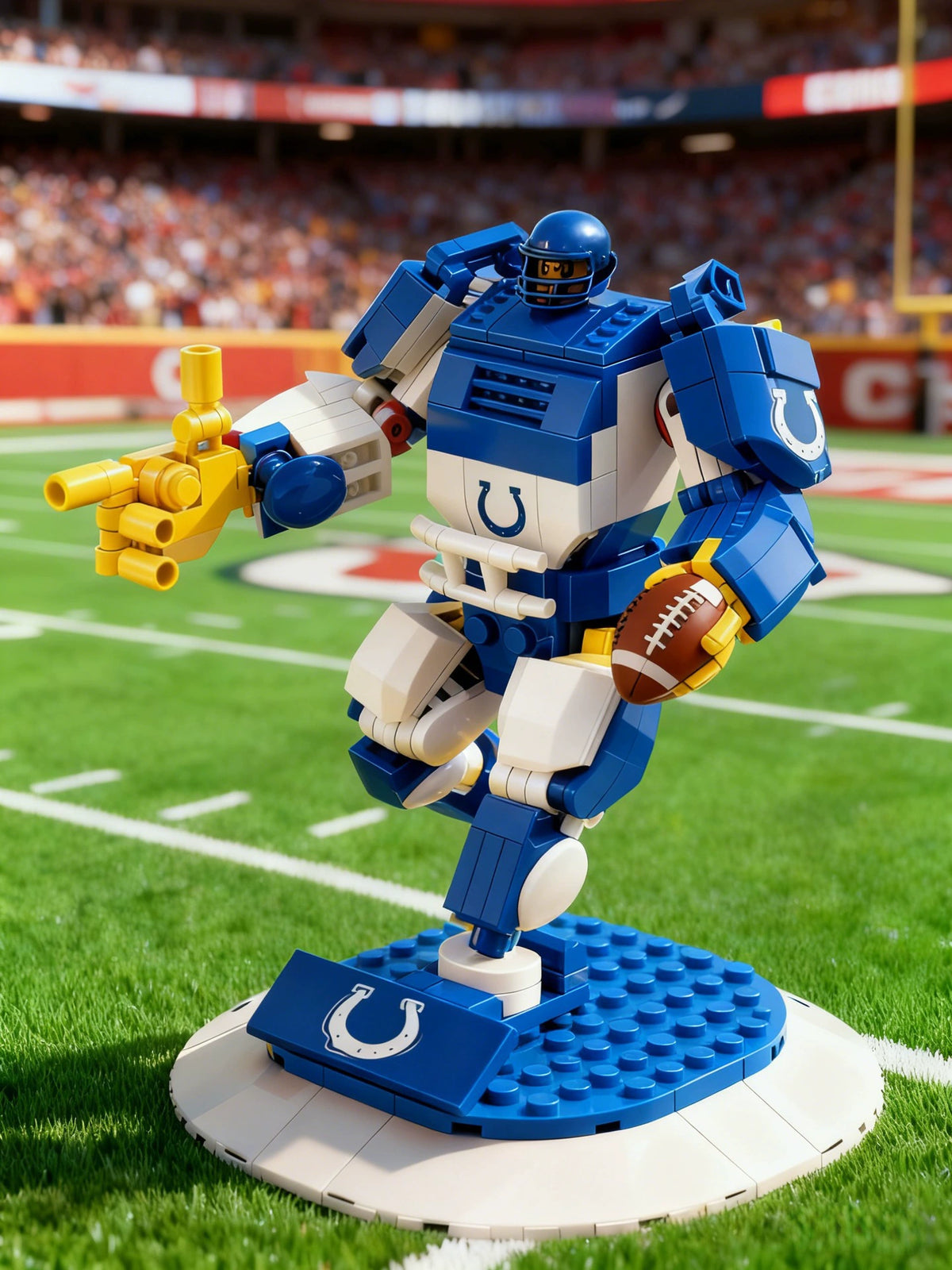NFL Building Block Mecha Series—Creative building blocks, a great gift for fans.