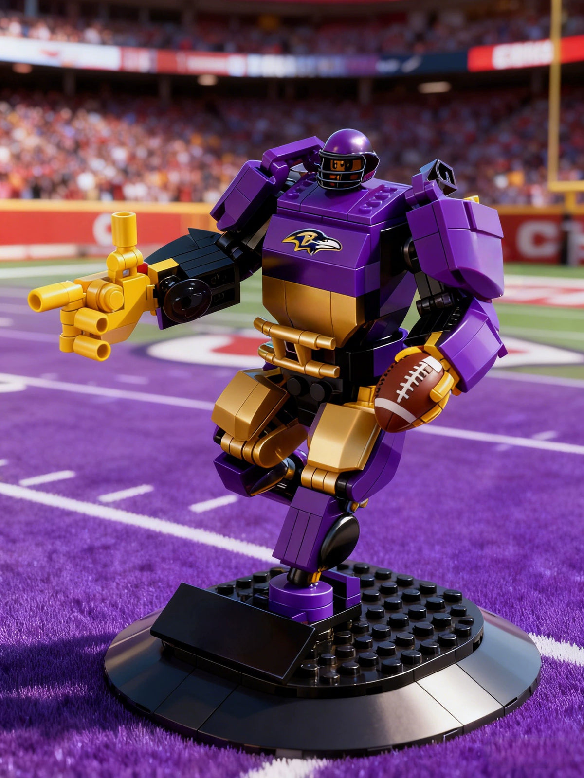 NFL Building Block Mecha Series—Creative building blocks, a great gift for fans.