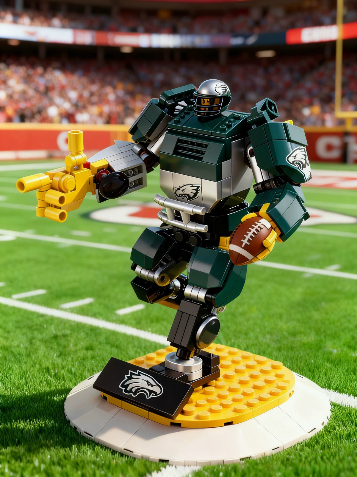 NFL Building Block Mecha Series—Creative building blocks, a great gift for fans.