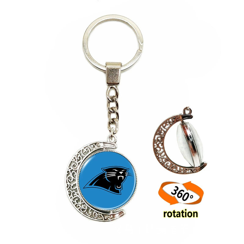🏈 NFL 32 Teams — Team Pride Gemstone Pendant 📿🍀🏈