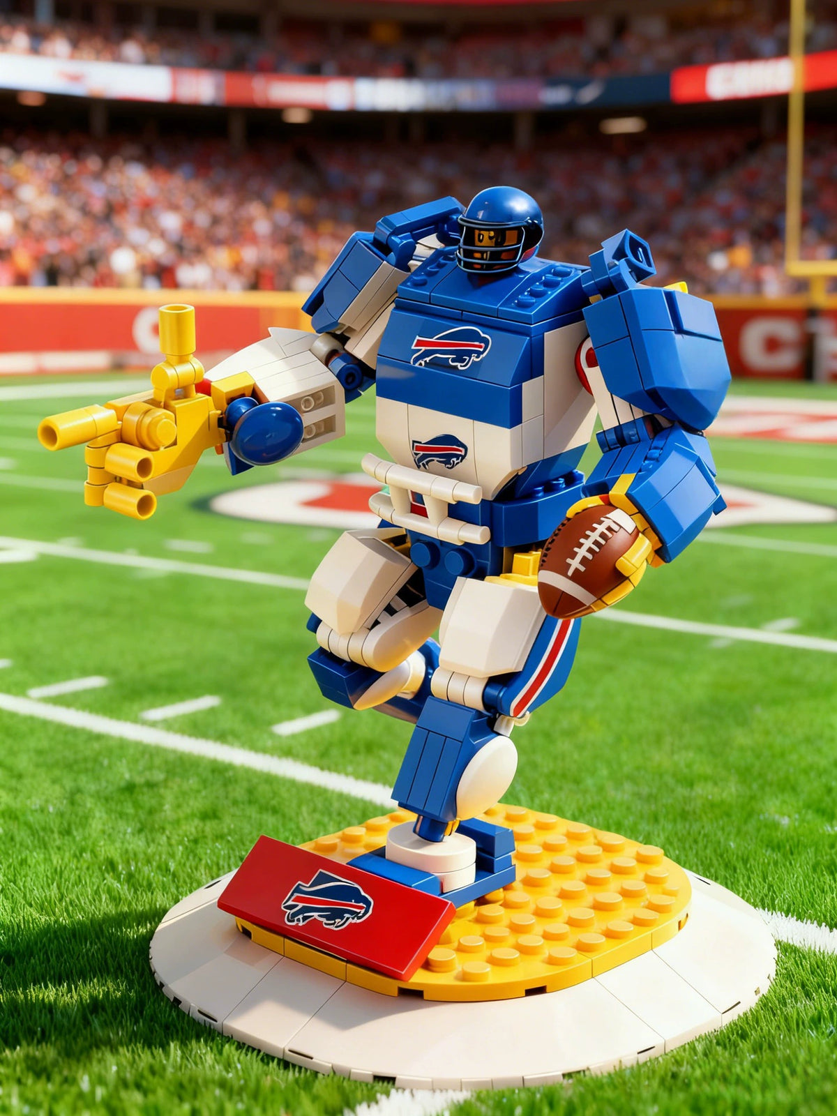 NFL Building Block Mecha Series—Creative building blocks, a great gift for fans.