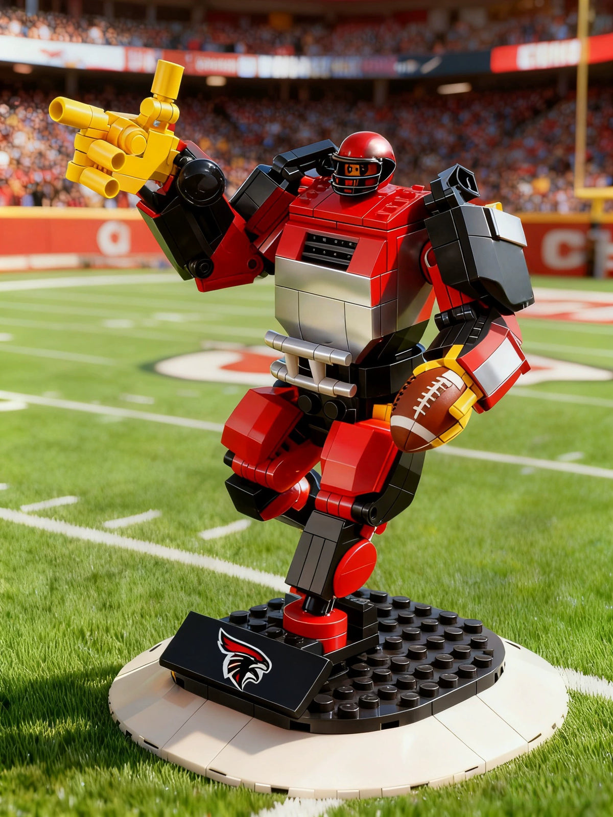 NFL Building Block Mecha Series—Creative building blocks, a great gift for fans.