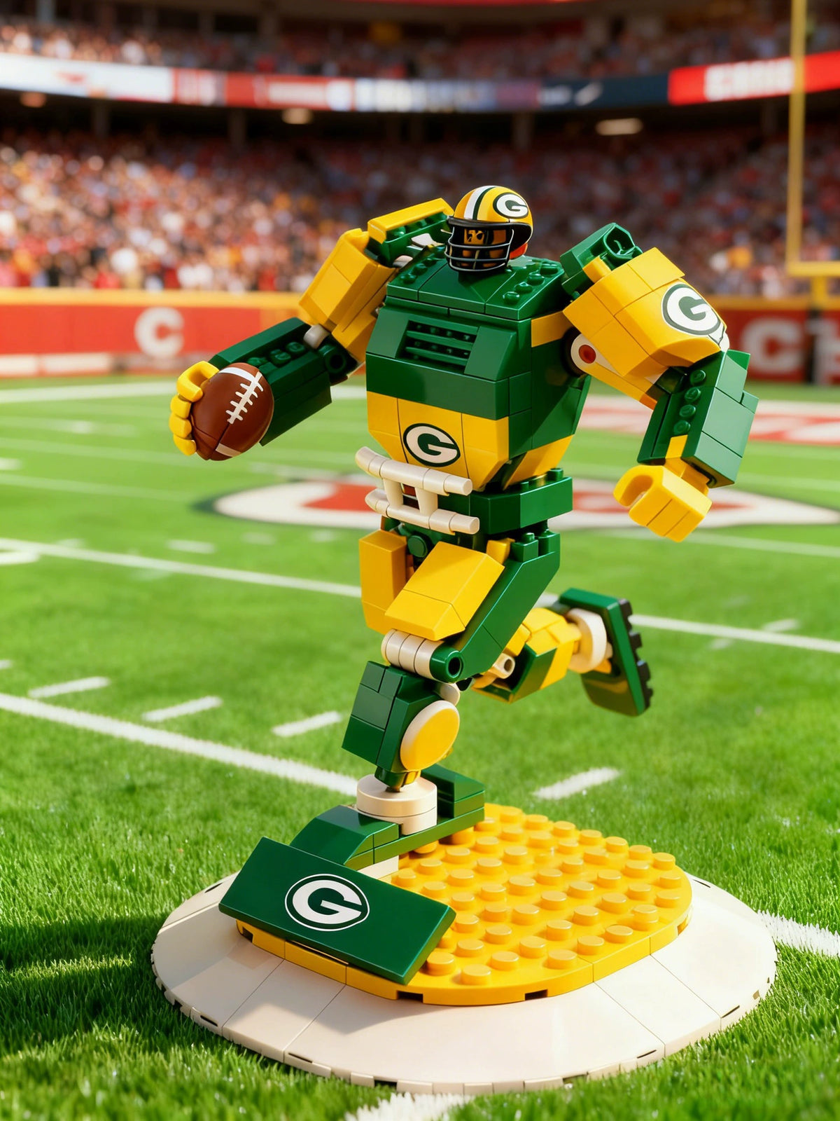 NFL Building Block Mecha Series—Creative building blocks, a great gift for fans.