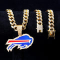🏈Team Pride Gem Chain Necklace — Every team, every representative color📿🍀