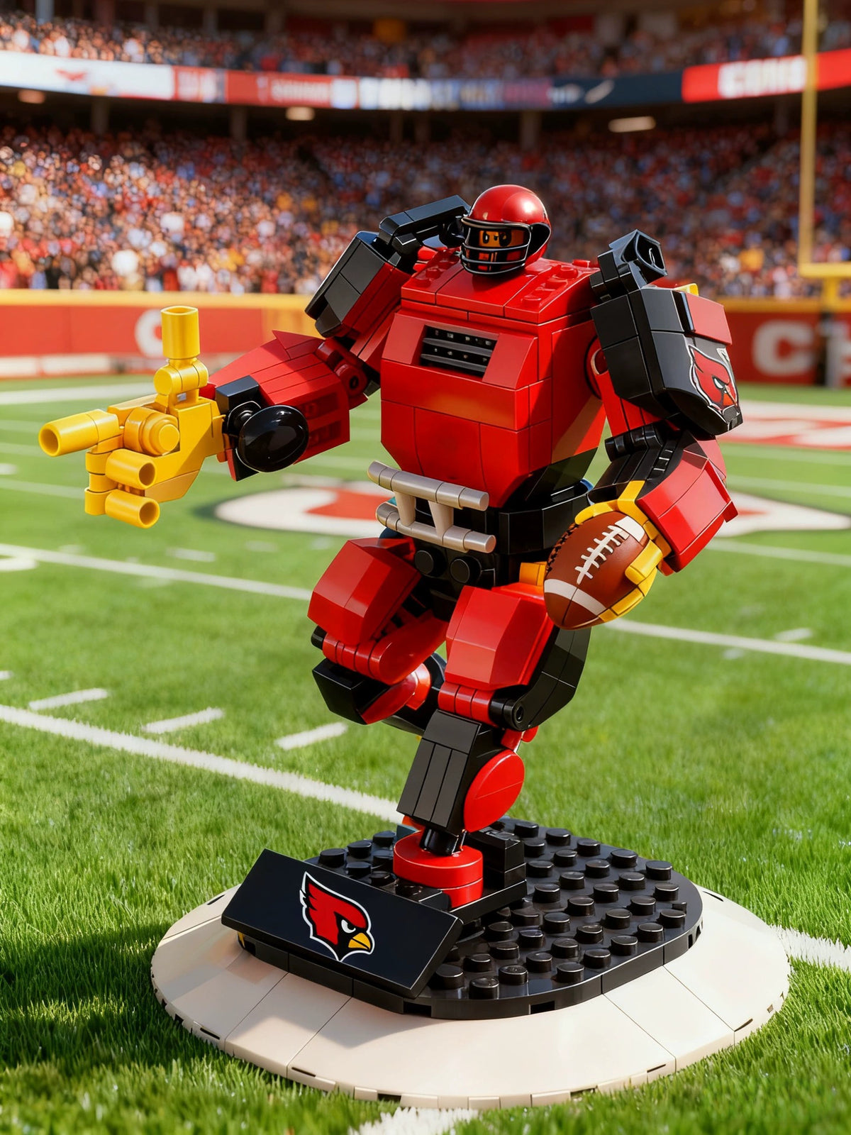 NFL Building Block Mecha Series—Creative building blocks, a great gift for fans.