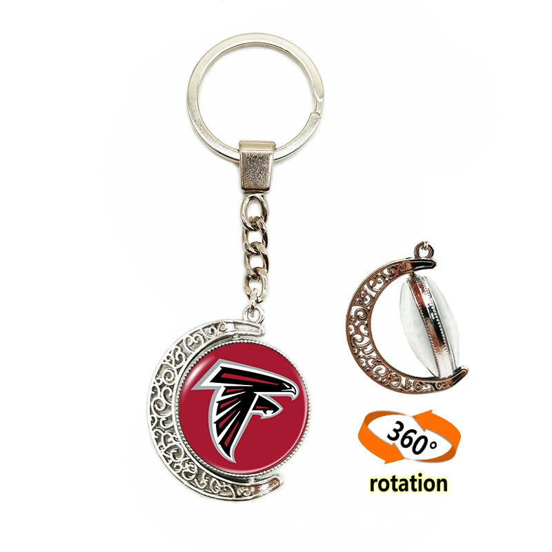 🏈 NFL 32 Teams — Team Pride Gemstone Pendant 📿🍀🏈