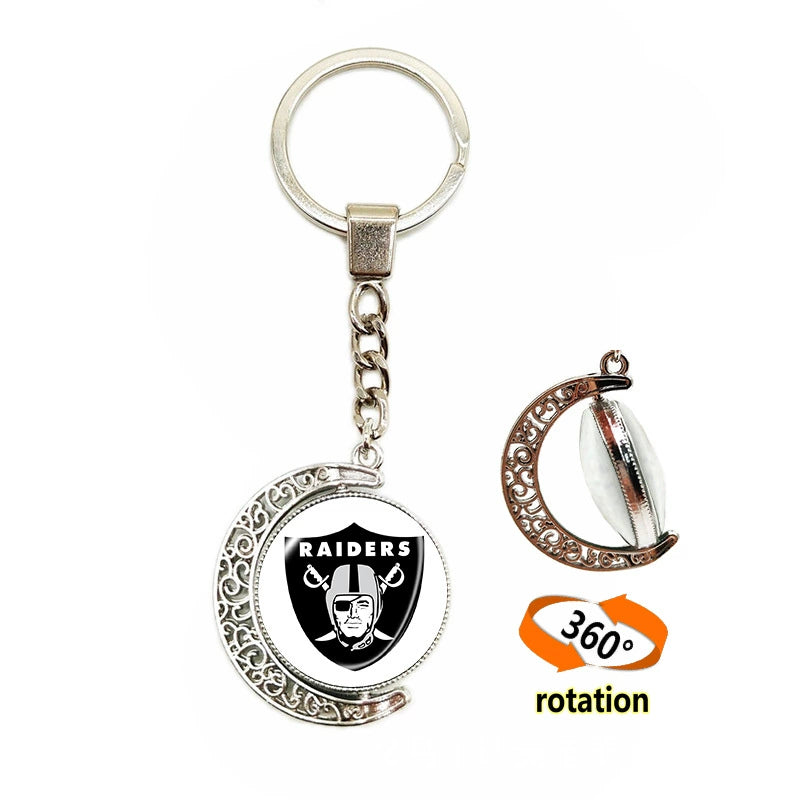 🏈 NFL 32 Teams — Team Pride Gemstone Pendant 📿🍀🏈