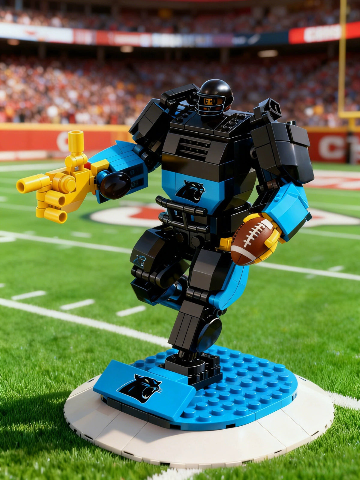 NFL Building Block Mecha Series—Creative building blocks, a great gift for fans.