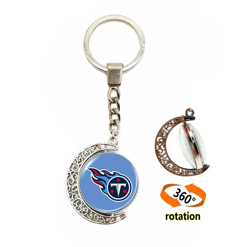 🏈 NFL 32 Teams — Team Pride Gemstone Pendant 📿🍀🏈