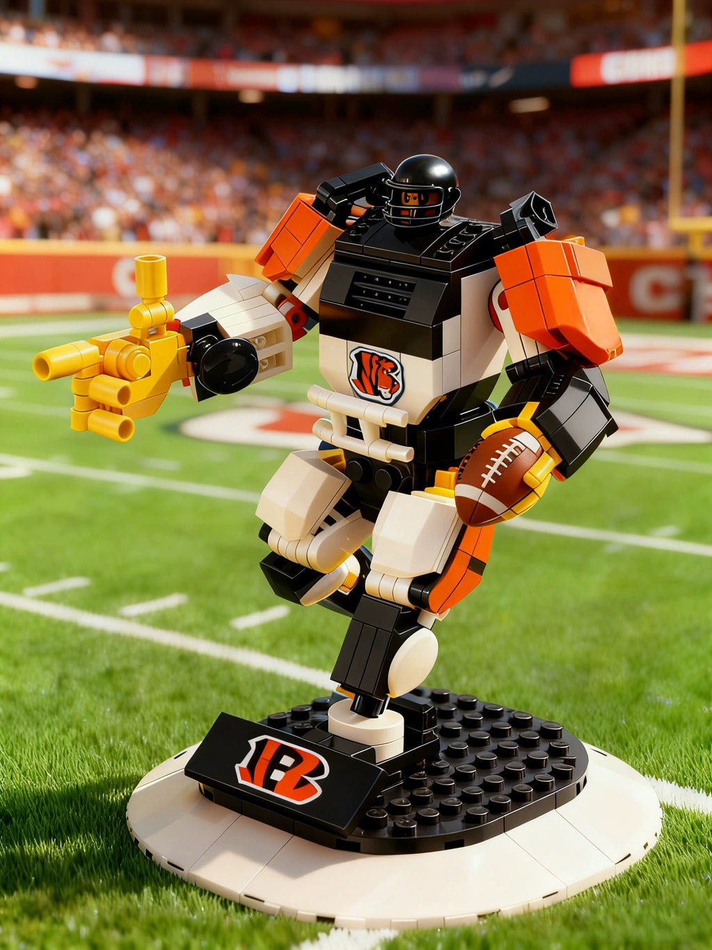 NFL Building Block Mecha Series—Creative building blocks, a great gift for fans.