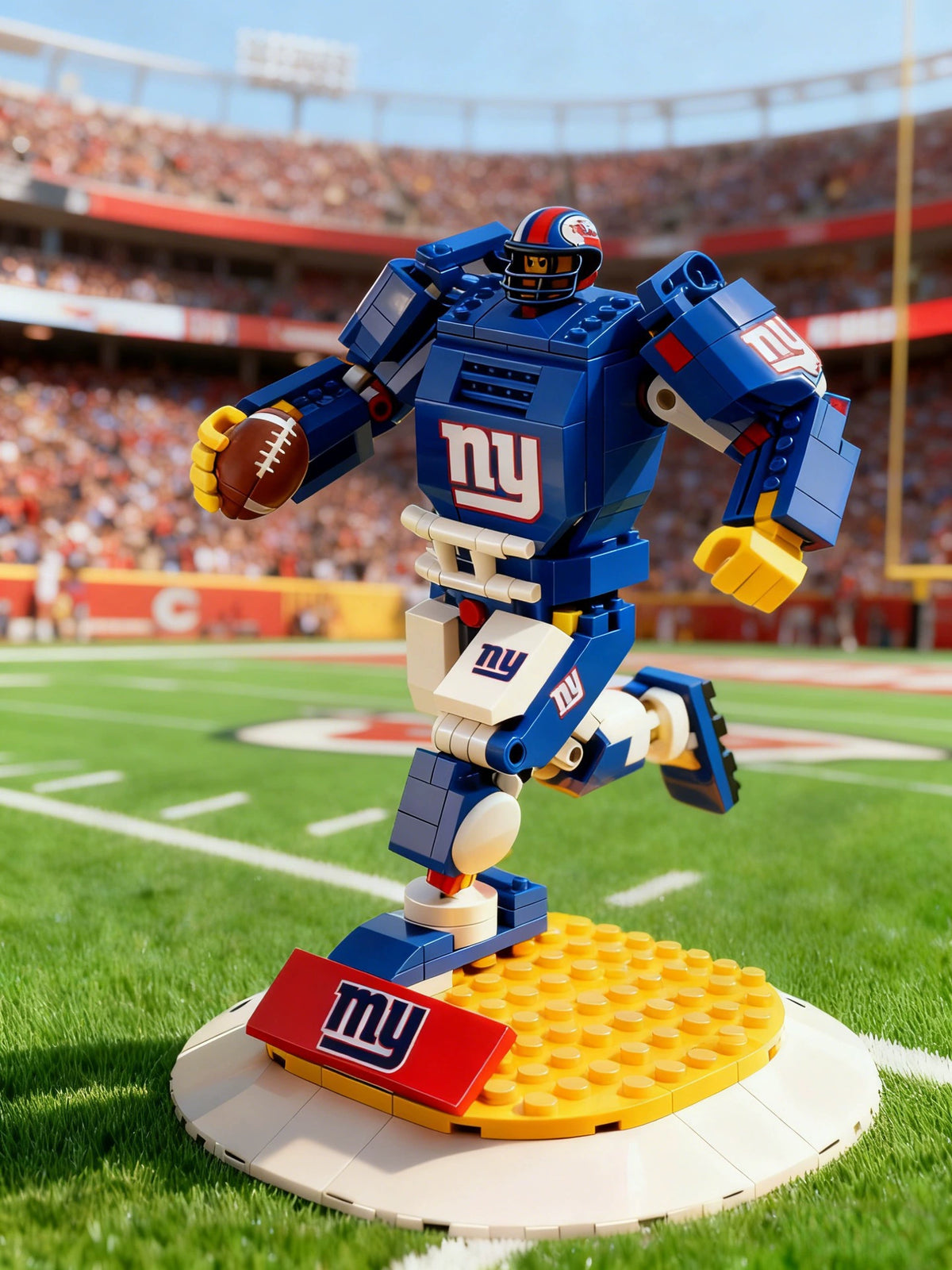 NFL Building Block Mecha Series—Creative building blocks, a great gift for fans.