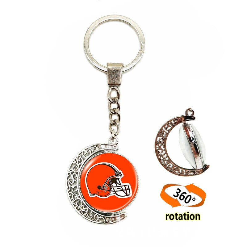 🏈 NFL 32 Teams — Team Pride Gemstone Pendant 📿🍀🏈