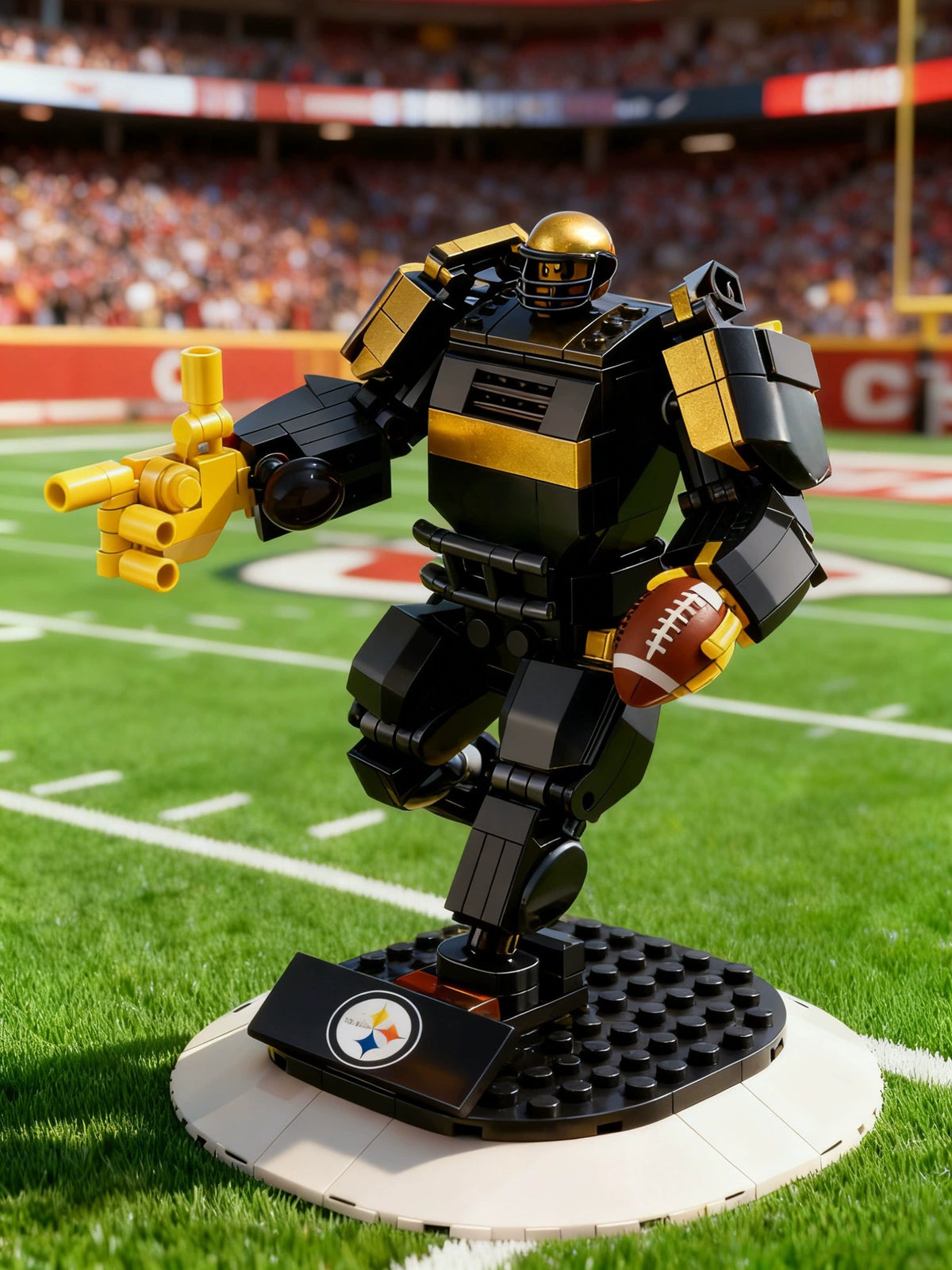 NFL Building Block Mecha Series—Creative building blocks, a great gift for fans.
