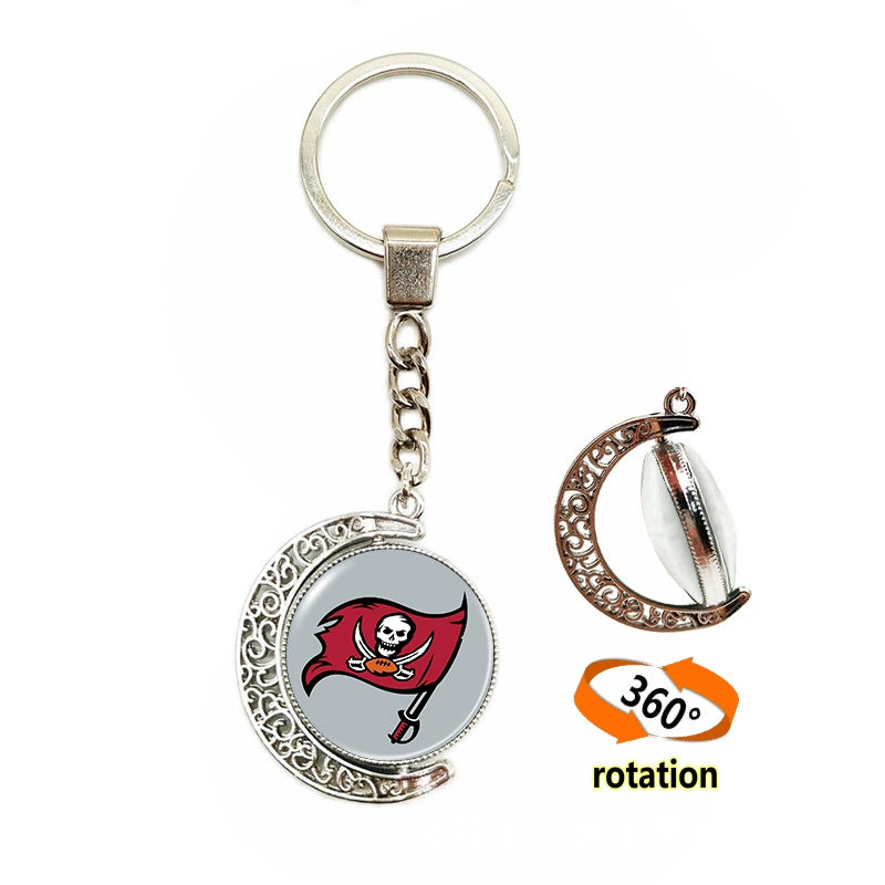 🏈 NFL 32 Teams — Team Pride Gemstone Pendant 📿🍀🏈