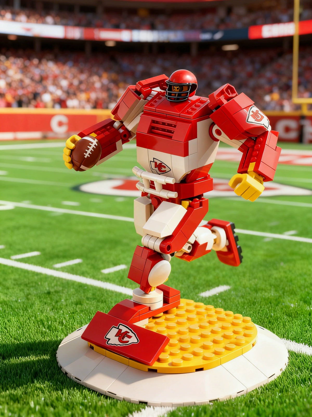 NFL Building Block Mecha Series—Creative building blocks, a great gift for fans.