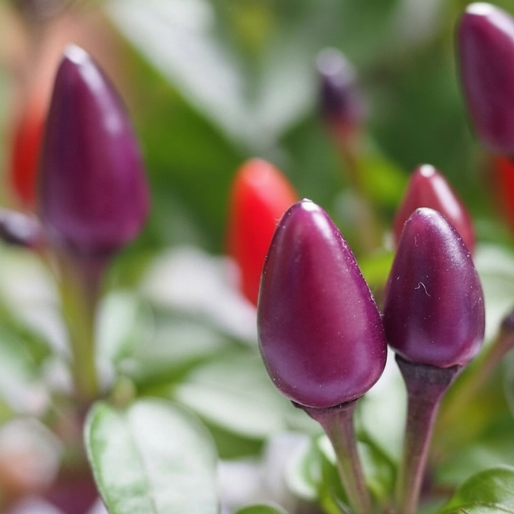 30 Pieces Bolivian Rainbow Hot Pepper Ornamental Chili Seeds For Garden And Home Growing