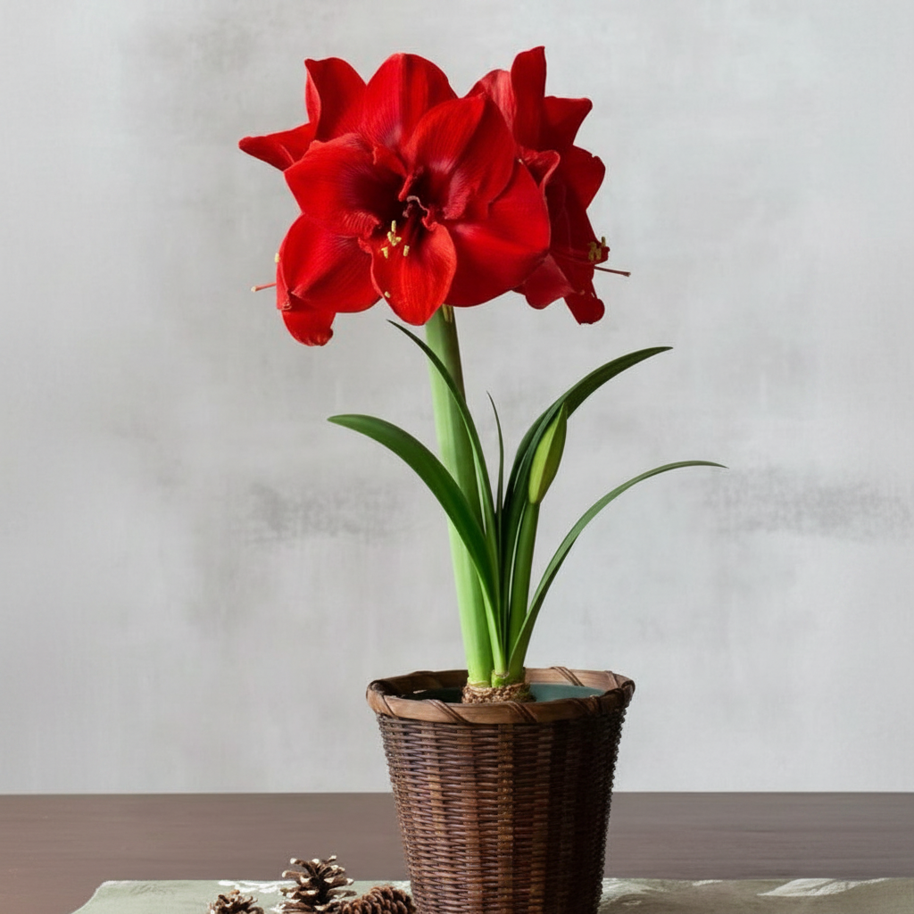 100 Amaryllis seeds, suitable for indoor and outdoor garden planting.