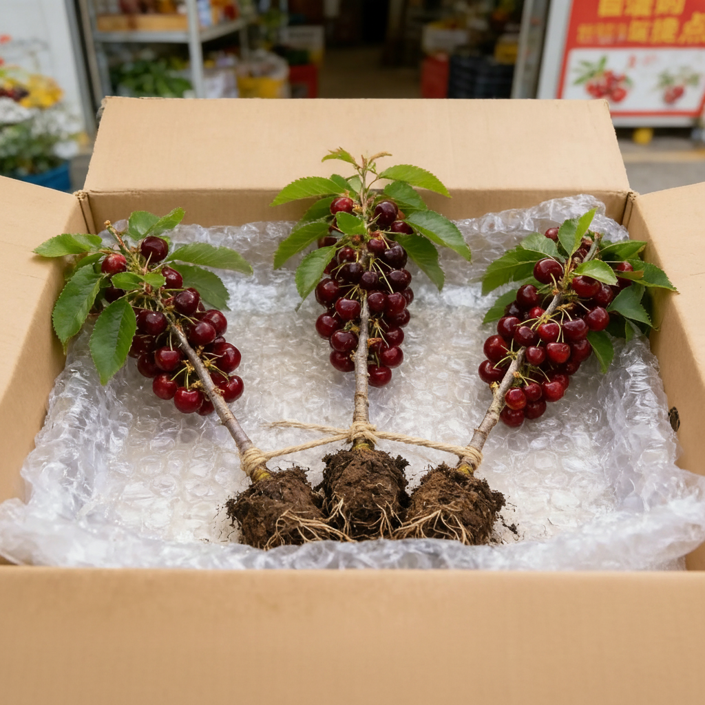 Cherry seeds that develop a robust root system (suitable for gardens and balconies)